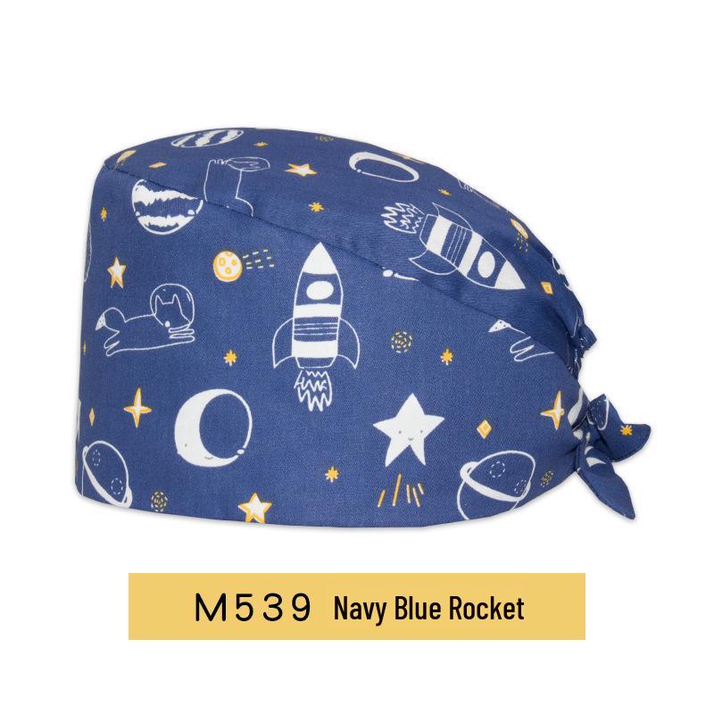 Operationsmössa för män och kvinnor – Ren bomull, Idealisk för tandsköterskor och läkare på operationssalar