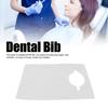 100pcs Disposable Adult Bib Waterproof Restaurant Beauty Salon Dental Bib for Elderly 15.7 X 23.6 Inch White