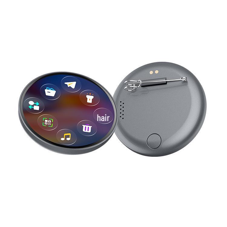 Smart HD Anime Display Badge: Bluetooth-Enabled, Dynamic 2D Electronic Screen
