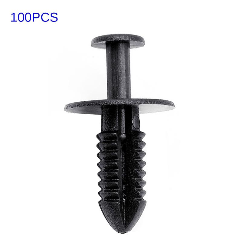100x Bumper Cover Fender Screw Rivets Fixed Fastener Clip For Opel Messer