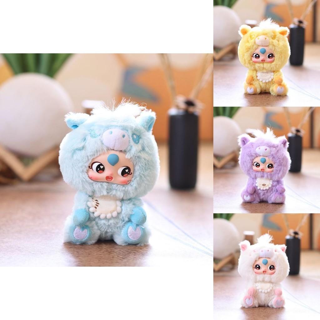 Cute Pony Plush Toy With Pp Cotton Filling For Bag Decoration And Gift