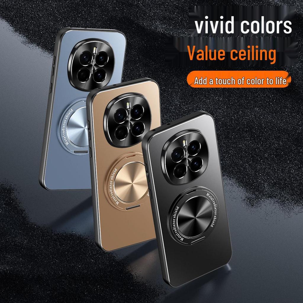 Honor Magic7 Pro Telefoonhoesje: Grensoverschrijdend compatibel, Roterende magnetische standaard, 360° Bescherming