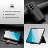 N.BEKUS For Samsung Galaxy Z Fold7 5G Stand Case RFID Blocking PU Leather Wallet Phone Cover