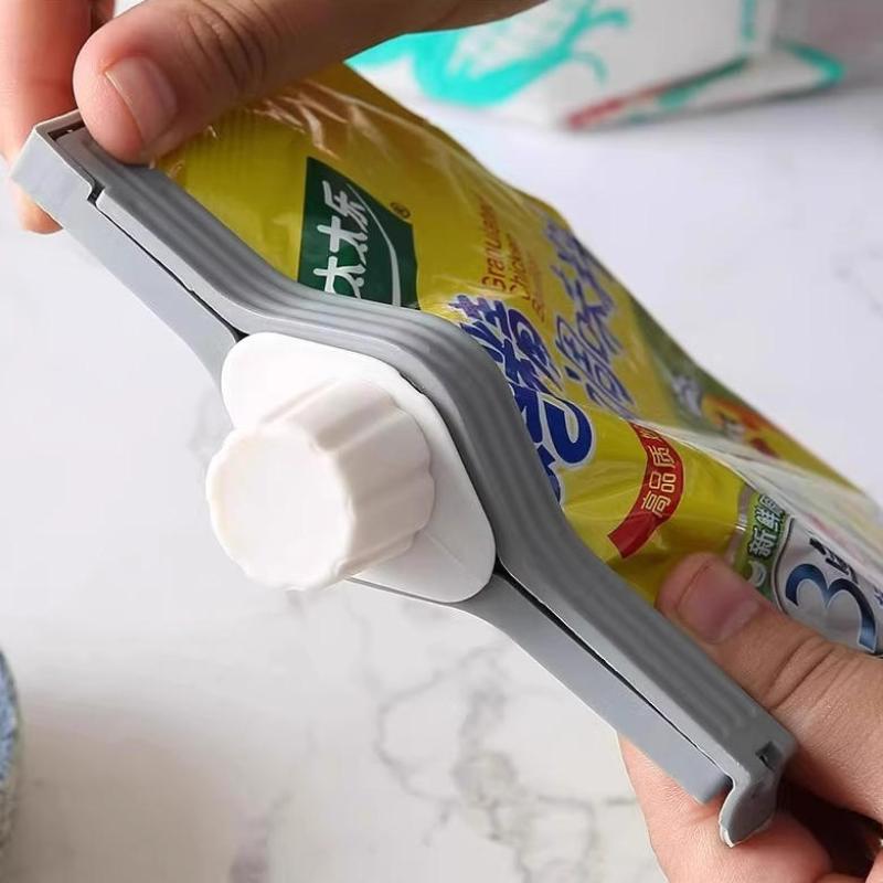 3/5Pcs Food Bag Sealing Clips with Pour Spout for Dog Cat Food Kitchen Seasoning Storage