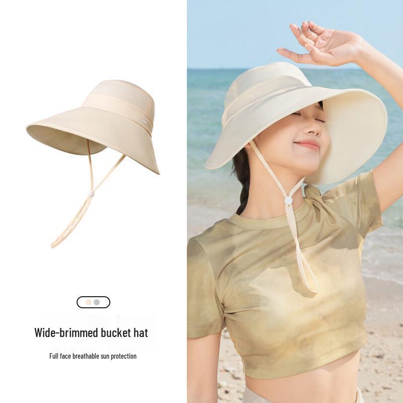 Camel UPF50+ Large Brim Sun Hat