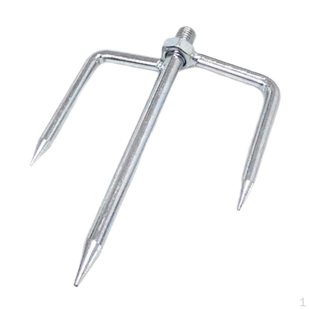 

Якорь для пляжного зонта/держатель удочки, ветрозащитная вставка, винты 12 мм S