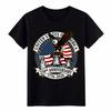 Tricou Grafic Patriot SUA 250 de Ani Vultur Steag Clopotul Libertății