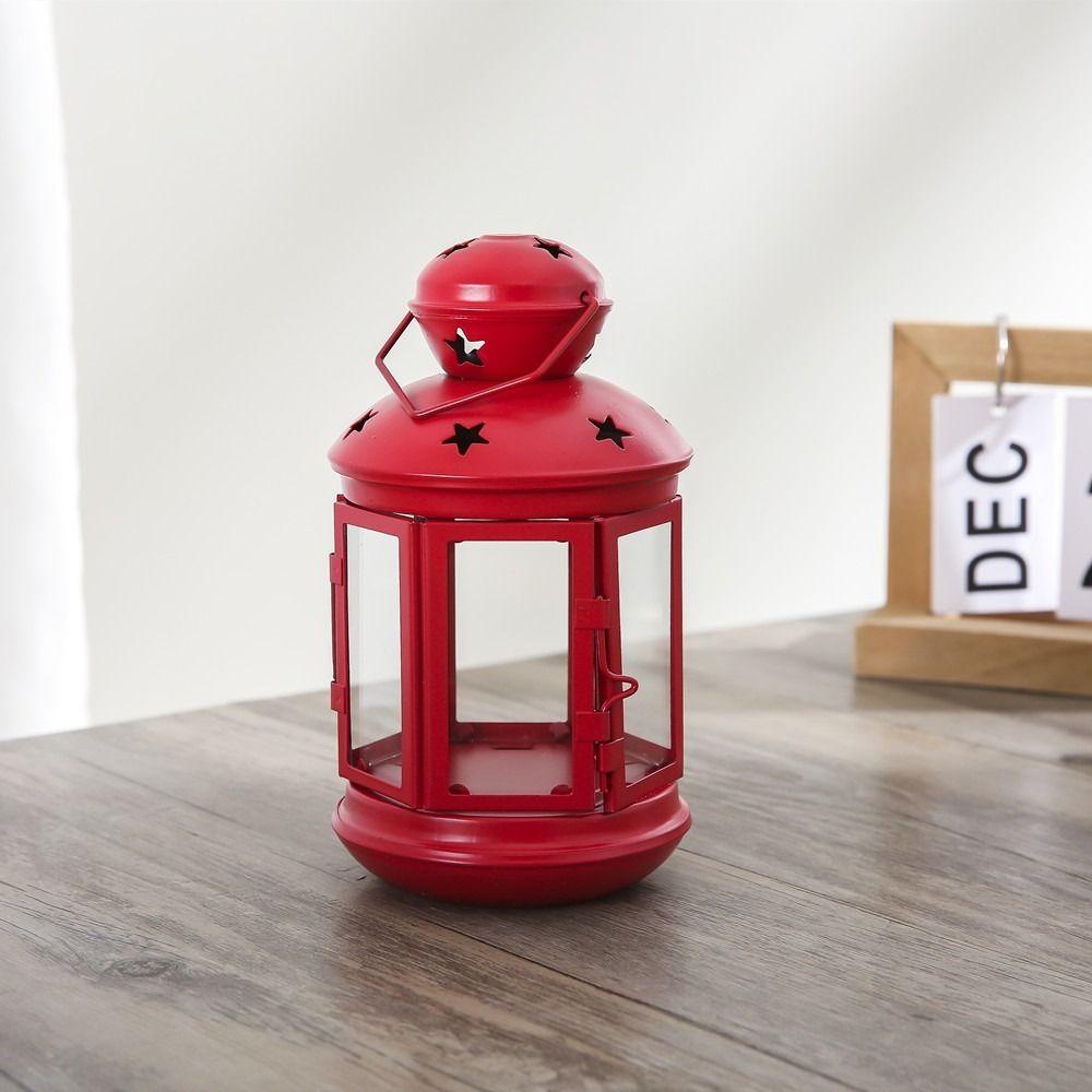 Iron Hanging Candlestick Hollow Candle Decoration New Candle Holder  Desktop