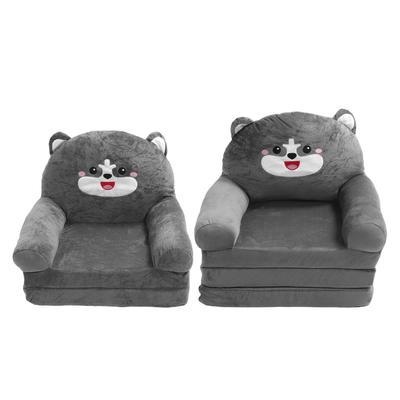 Detská otvorená ľahká pohovka na leňošenie 2 v 1 Rozťahovacia pohovka na spanie Kreslená rozkladacia detská pohovka