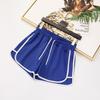Sportshorts für Damen im Sommer Locker Lässig Hohe Taille Hose Zuhause Schlafhose