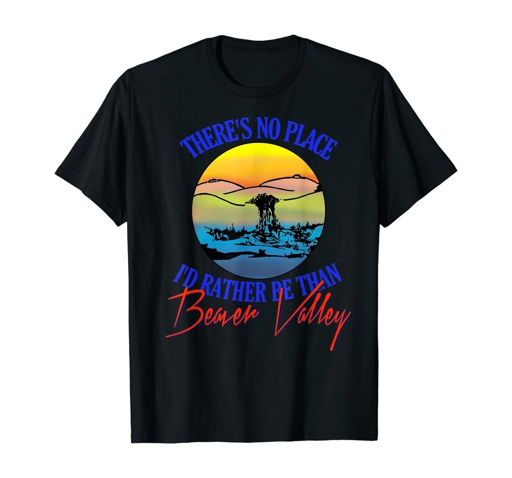 Funny T Shirt Beaver Valley Offensive Saying Novelty Size S-5XL Unisex T-Shirt L