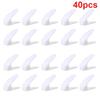 20/40pcs Adjustable Plastic Shoe Rack - Space-Saving Organizer for Hallway, Corridor, Living Room -  Shoe Storage Solution |