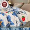 Winter Double Layer Raschel Blanket for Bed Soft Warm Fluffy Throw Blankets 150x200cm Multifunctional Thicken Warm Plush Quilts