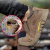 Modische niedrig geschnittene Schweißsicherheitsstiefel für Herren, bruchsichere Bauschutzschuhe, durchstichfeste unzerstörbare Schuhe, Sicherheitsarbeitsstiefel