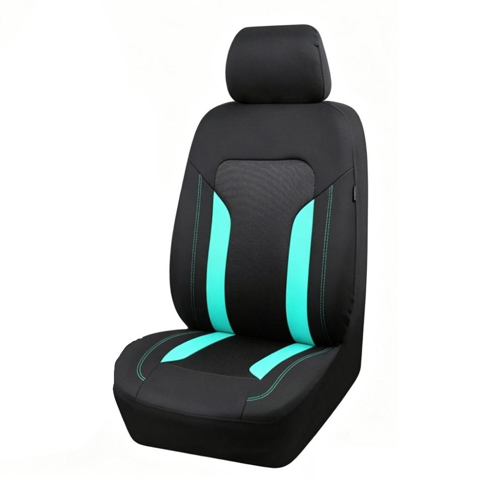 Universal Fit Car Seat Cover Set Gray Mesh 1/2 Seats Cover New Universal Car Seat Covers Sedans