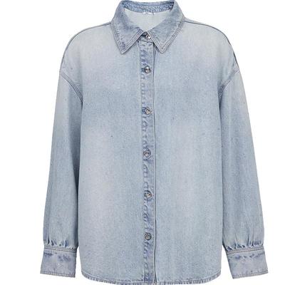 Women's Relaxed Fit Denim Shirt
