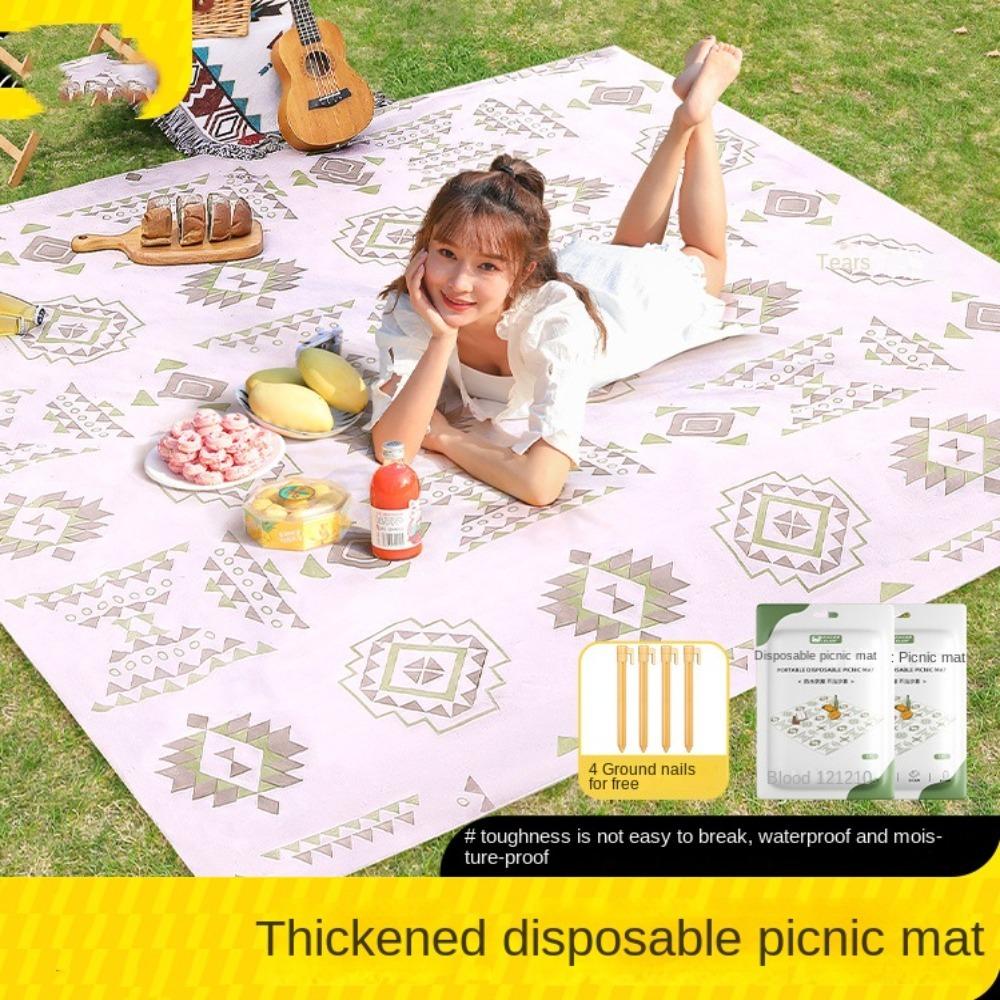 Plastic Picnic Mats Outdoor Beach Mat Portable Camping Mat