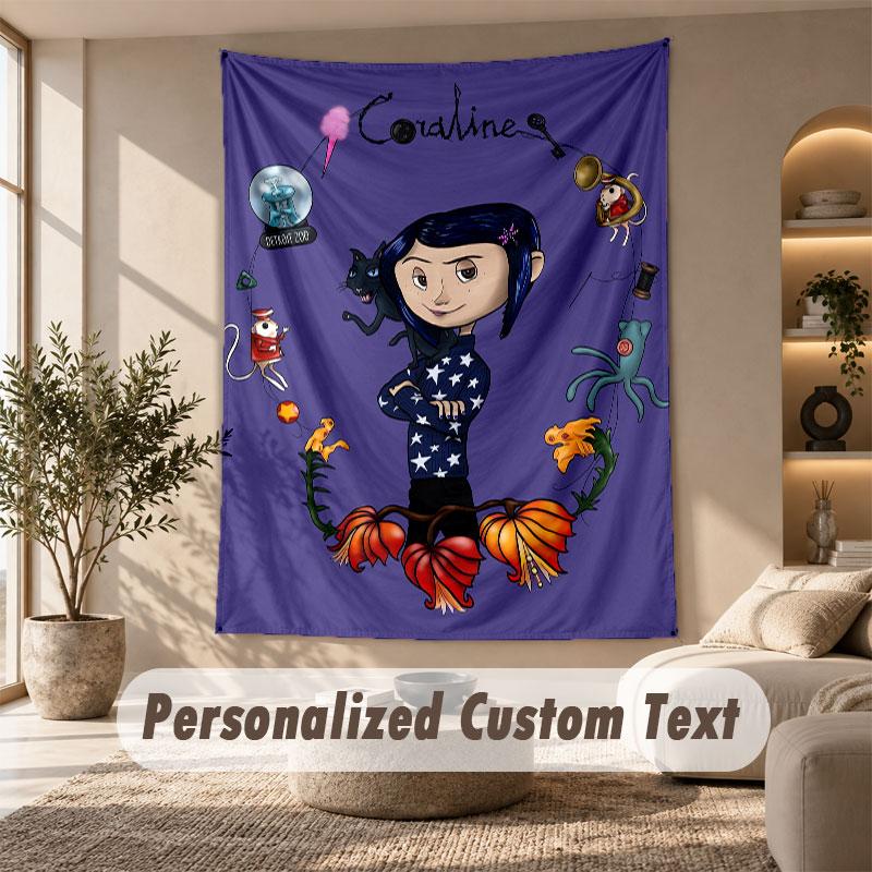 Wall Hanging Tapestry Art Cloth Bedroom Room Background DecorCoraline Other Mother