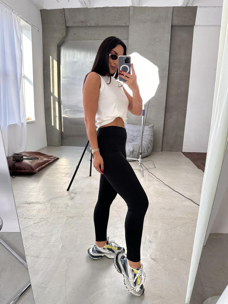 Лосины PEONY Леггинсы №2 7XL Черный (3008241-64-66:16)