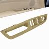 Beige / Black /Dark Red Car Driver Door Front Left Window Switch Contro Panel Cover Trim Frame For BMW E70 X5 E71 X6 2007-2014 .