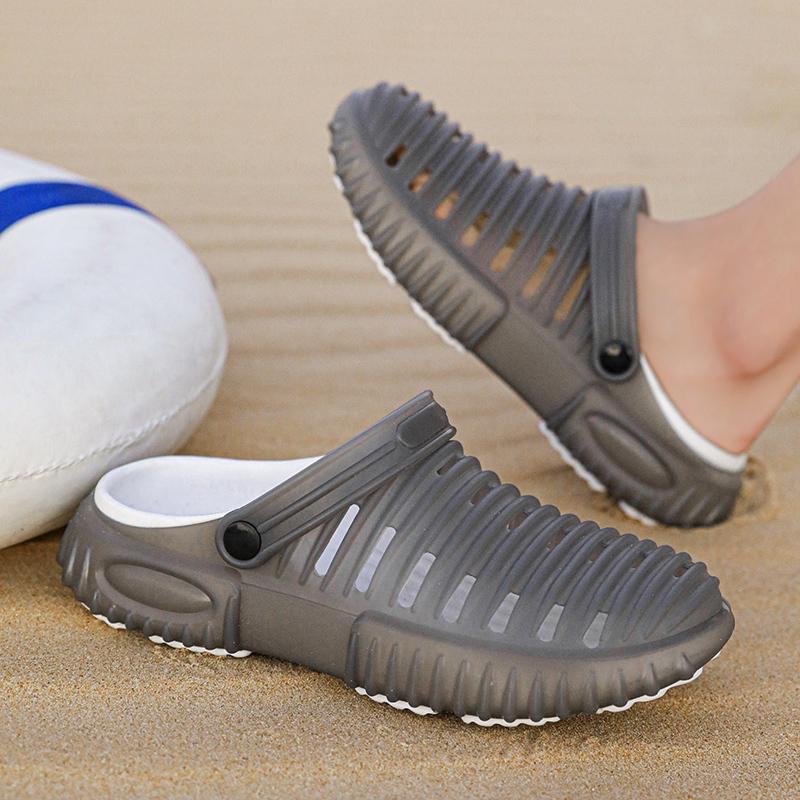 Summer Men Sandals Clogs Outdoor Casual Beach Slippers Breathable Hollow Water Sports Shoes Flip Flops Male Swim Aqua Sneakers