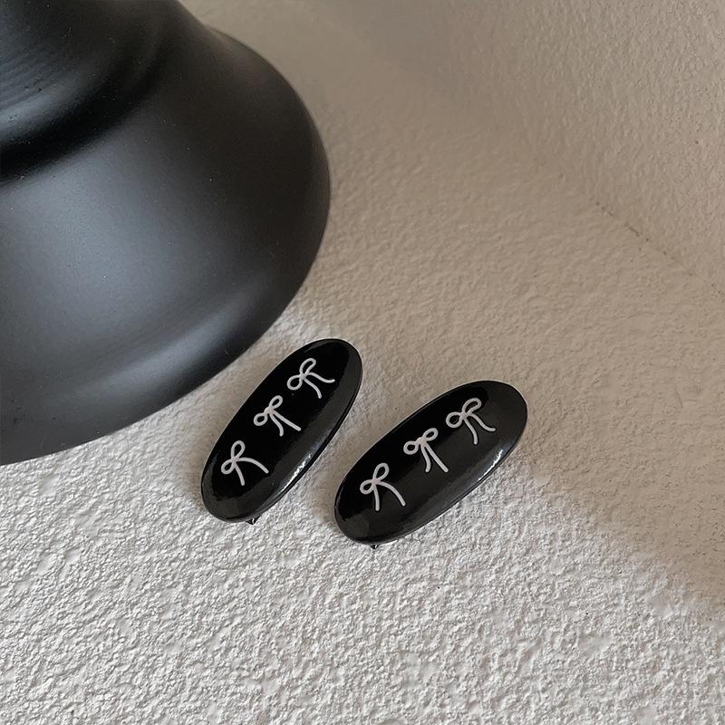 

Заколка-бантик для волос женская милая девушка универсальная темпераментная челка зажим аксессуары для волос боковой зажим