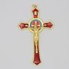Gold Silver Jesus Statue Christ Christian Crucifix Jesus Decoration Home Wall Decor Cross