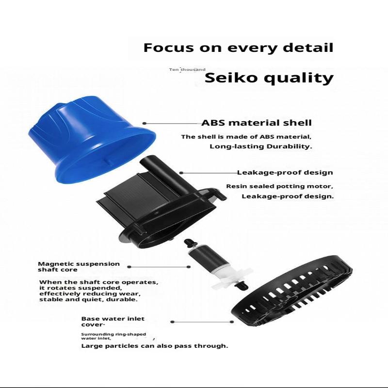 60Hz Submersible Aquarium Water Pump Cycle Filter Fish Tank Powerhead Fountain Pond Hydroponic