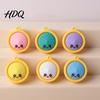 Calming Tactile Keychain Stress Relief Keychain with Steamed Bun Pendant Fidget Clicker Commute Feedback