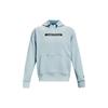 Sweatshirts Men's Sea Wave Blue Hooded Moderate Regular Unisex 1366438-478