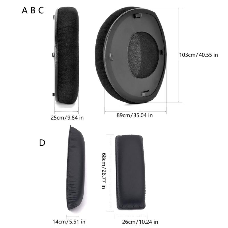 Earphone Cover Earpads Headband for Wireless Headphones Models RS160 RS170 RS180 Earpads Earmuffs