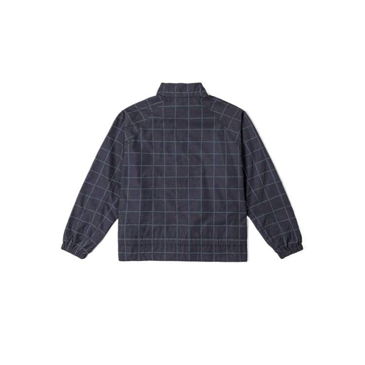 

New Vans Jacket Stand Collar Coat Women s Black Blue VN000NEFEDW S