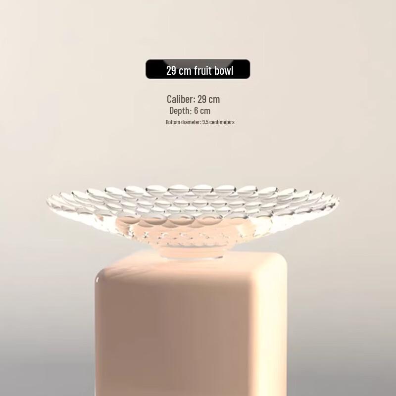 Nordic 3-Tier Glass Dessert & Fruit Stand