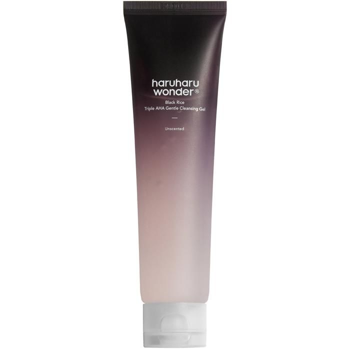 Haruharu Wonder Schwarzer Reis Dreifach-AHA Sanftes Reinigungs-Gel