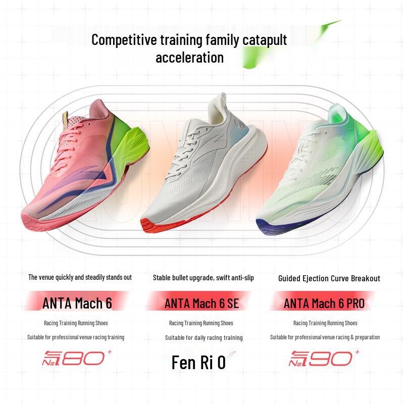 Anta Mach 6 Gu Ailing Men's Training Running Shoes
