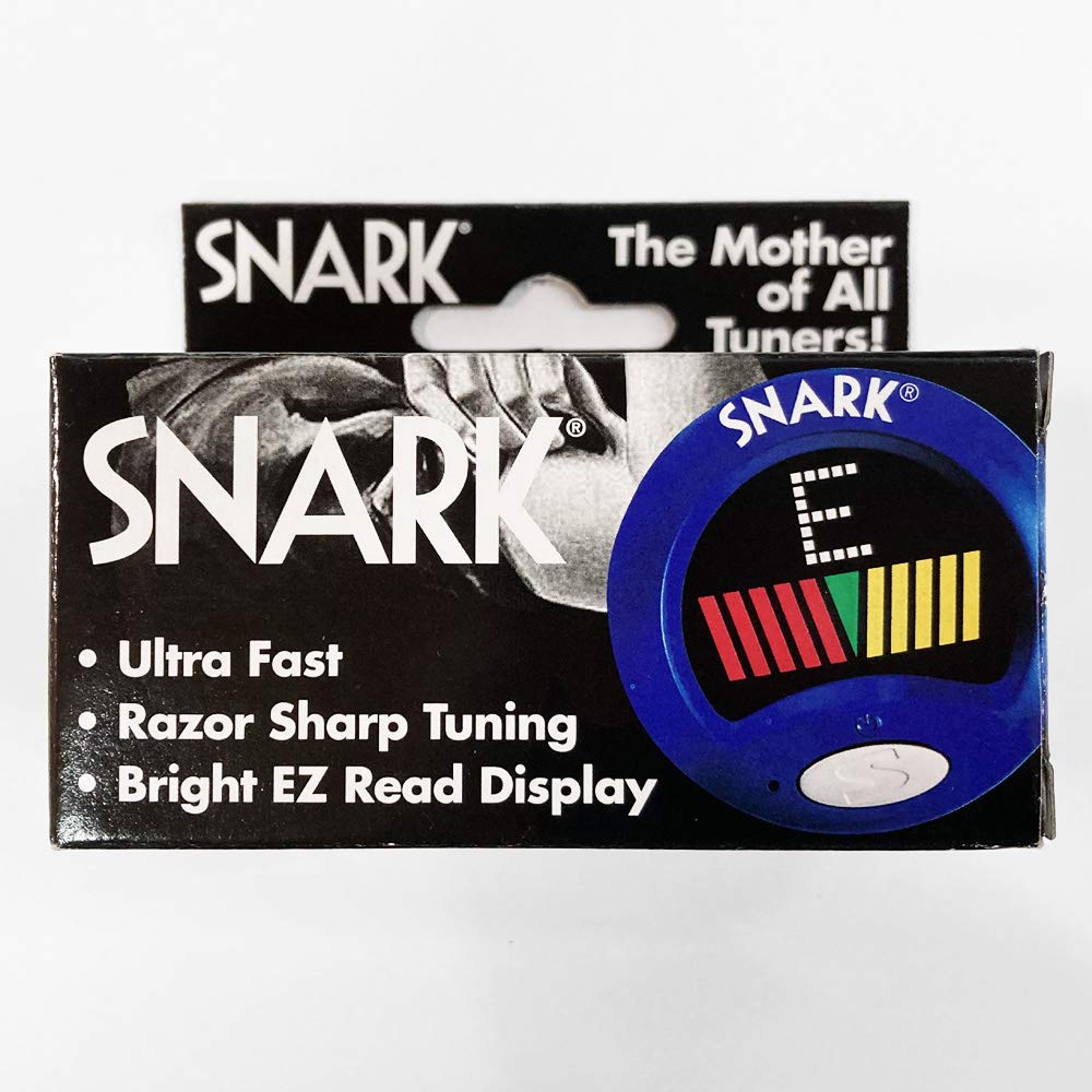 SNARK Chromatic Tuner for and High Gloss Blue SN-11 Clip-on Guitar, Bass, Ukulele,