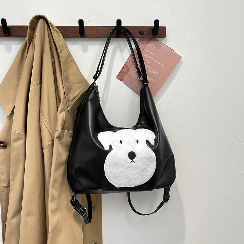 

Сумка большой вместимости для девочек 2025 новый дизайн нишевая на плечо сумка-мессенджер рюкзак три в одном сумка-тоут