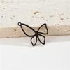 5Pcs/Lot Mini Stainless Steel Charms Fashion Metal Leaf Flower Butterfly Sun Pendants for Makings DIY Jewelry Handmade Craft