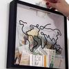 Time Fragments: Wall-Mounted Ticket & Travel Memory Frame