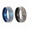 European and American New Jewelry Dragon Pattern Ring Men's Titanium Steel Ring Bracelet