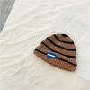 Comfortable Striped Knitted Hat Warm Beanie Hat Fashion Children's Hats  For Boys and Girls