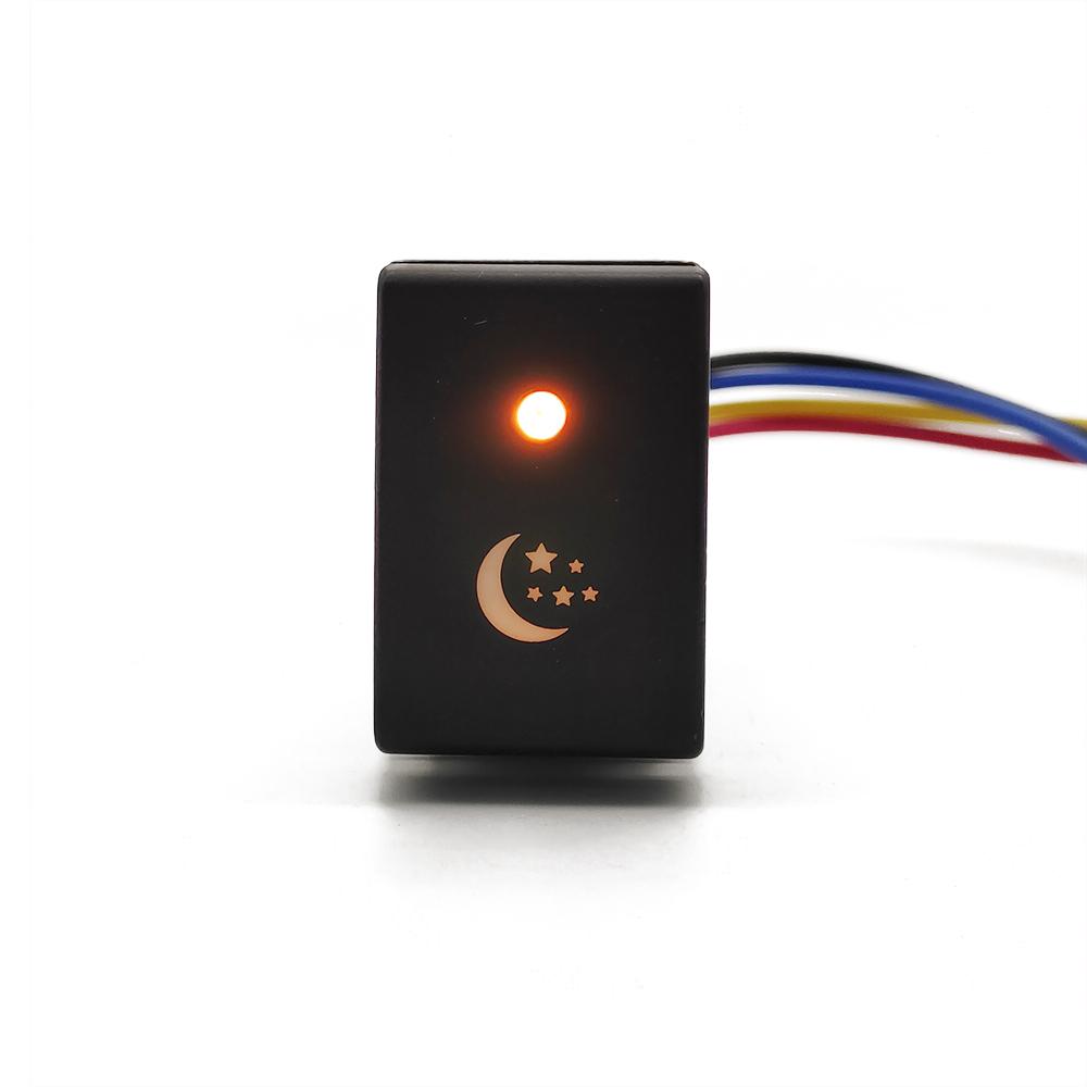 Car LED Light DRL Front Diff Lock Switch Music Push Button Switch For Suzuki Jimny 2007 2009 2010 2011 2012 2013 2014 2015