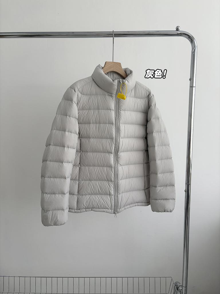 Popular Stand-up Collar Ribs Down Jacket Women's Short Winter New Huge Good-looking Down Versatile Thickened Jacket