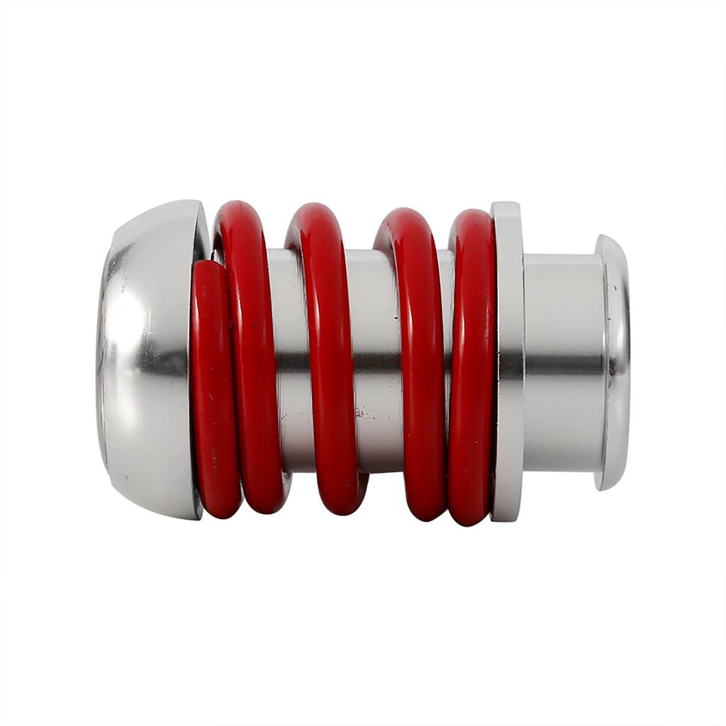 Universal Aluminum Red Spring 5 Speed Manual Car Gear Shifter Stick Shift Knob Lever