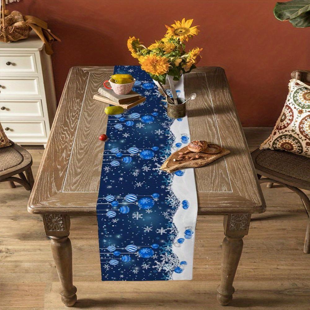 Christmas Table Flag New Year Decoration Tablecloth High Value Holiday Party Decoration Supplies