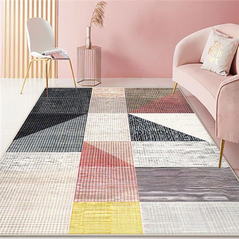 Pink Light Luxury Carpet Living Room Decoration Home Sofa Area Rugs 200x300cm Washable Girl Bedroom Cloakroom Nin-slip Floor Mat