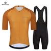 Herren Kurzarm Schnelltrocknend Atmungsaktiv Rennrad Radsportbekleidung mit Taschen Sommer Fahrradkleidung 2026 Sommer Atmungsaktives Radsportanzug Set