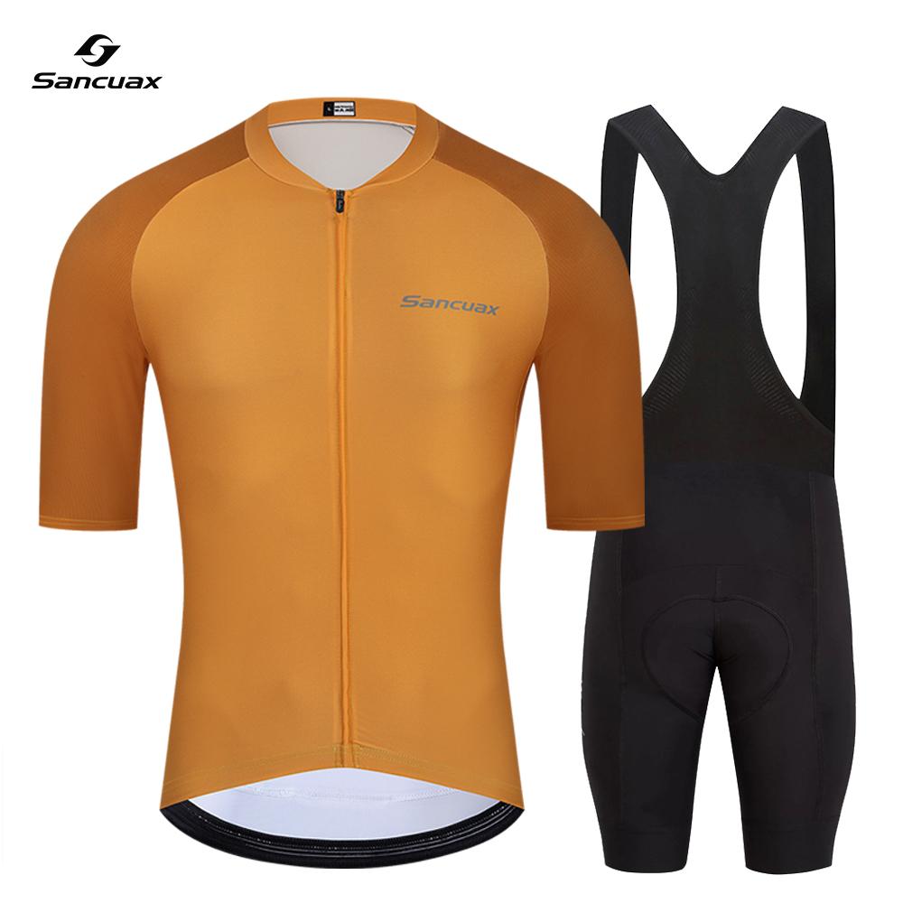 Herren Kurzarm Schnelltrocknend Atmungsaktiv Rennrad Radsportbekleidung mit Taschen Sommer Fahrradkleidung 2026 Sommer Atmungsaktives Radsportanzug Set