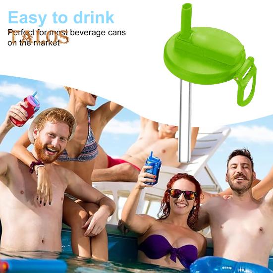 Крышки для банок из-под газировки с трубочками. Крышки для банок многоразового — фото 10