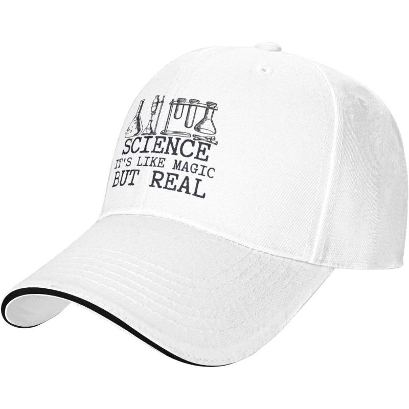 Science Its Like Magic But Real Baseball Cap Unisex Polyester Casual Adjustable Hat